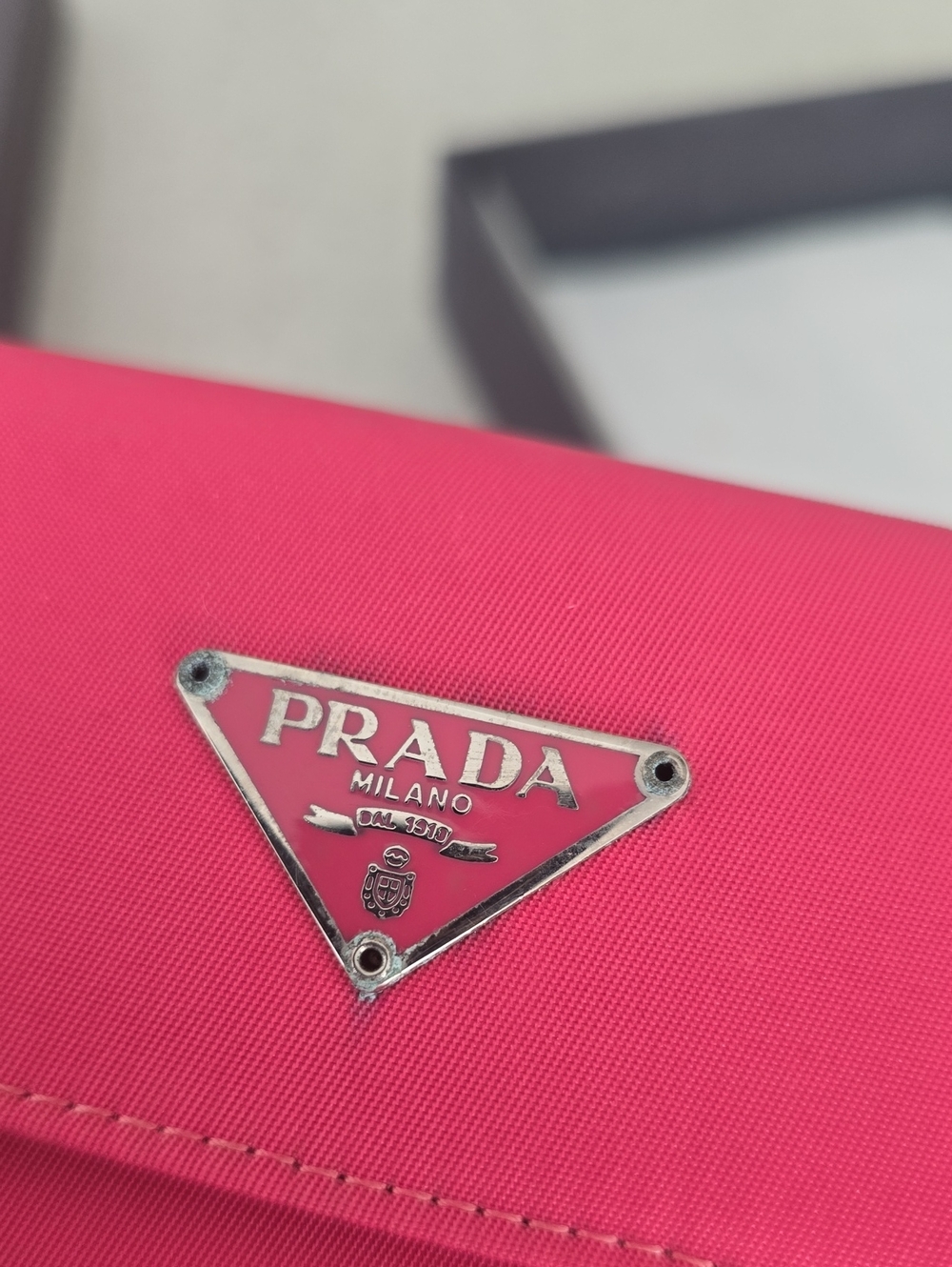 Prada Hot Pink Bifold Wallet - Picture 13 of 13